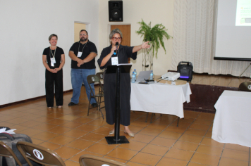 Foto - 14ª Pré-Conferências Municipais de Assistência Social “20 anos de SUAS”: Construção, Proteção e Resistência, no Salão Paroquial 