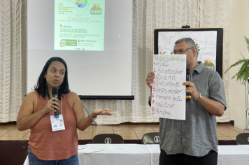 Foto - 14ª Pré-Conferências Municipais de Assistência Social “20 anos de SUAS”: Construção, Proteção e Resistência, no Salão Paroquial 