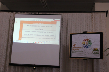 Foto - 14ª Pré-Conferências Municipais de Assistência Social “20 anos de SUAS”: Construção, Proteção e Resistência, no Salão Paroquial 