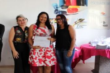 Foto - Formatura do primeiro semestre dos cursos do Fundo Social de Solidariedade de Cajati