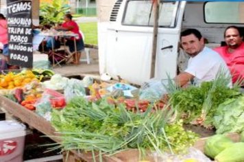 Foto - Feira Livre de Cajati em novo local