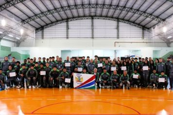 Foto - Apresentação da Delegação de Cajati que participará do 66º Jogos Regionais 2024