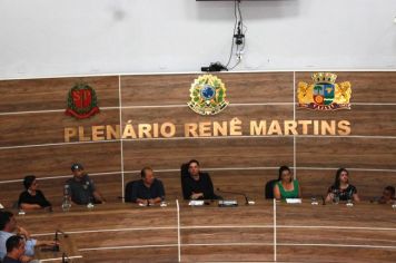 Foto - Solenidade de Posse dos Conselheiros Titulares gestão 2024 a 2028, na Câmara Municipal de Cajati