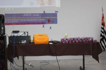Foto - AGOSTO LILÁS- DIGA NÃO À VIOLÊNCIA CONTRA MULHER