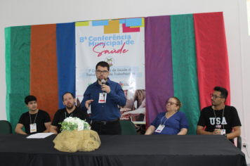 Foto - 8ª Conferência Municipal da Saúde e 5ª Conferência Nacional de Saúde do Trabalhador e da Trabalhadora