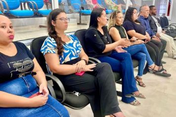 Foto - Solenidade de Posse dos Conselheiros Titulares gestão 2024 a 2028, na Câmara Municipal de Cajati