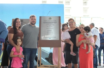 Foto - Prefeitura de Cajati inaugura CREAS, Conselho Tutelar, UBS Parafuso e Delegacia da Mulher e realiza a entrega do Selo de Qualidade de Turismo e mais 142 Títulos de Regularização Fundiária 