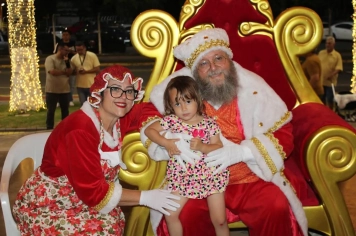 Foto - Chegada do Papai e Mamãe Noel em Cajati 