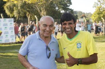 Foto - JOGO COMEMORATIVO COM EX-CRAQUES DA SELEÇÃO BRASILEIRA- CAJATI, 31 ANOS