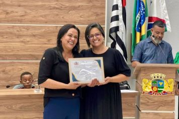 Foto - Solenidade de Posse dos Conselheiros Titulares gestão 2024 a 2028, na Câmara Municipal de Cajati