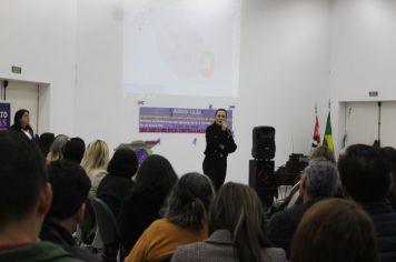 Foto - AGOSTO LILÁS- DIGA NÃO À VIOLÊNCIA CONTRA MULHER