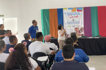 Foto - 8ª Conferência Municipal da Saúde e 5ª Conferência Nacional de Saúde do Trabalhador e da Trabalhadora