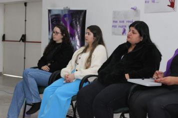 Foto - AGOSTO LILÁS- DIGA NÃO À VIOLÊNCIA CONTRA MULHER