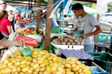 Foto - Feira Livre de Cajati em novo local