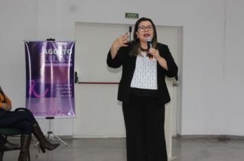 Foto - AGOSTO LILÁS- DIGA NÃO À VIOLÊNCIA CONTRA MULHER
