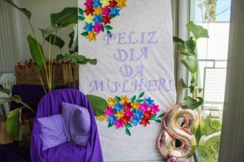 Foto - CRAS Casa das Famílias II- Dia Internacional da Mulher
