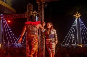 Foto - Espetáculo Rei Leão e banda Projeto X