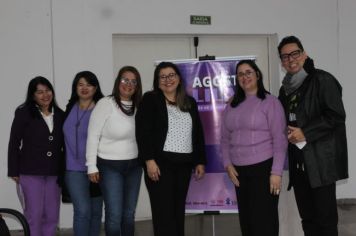 Foto - AGOSTO LILÁS- DIGA NÃO À VIOLÊNCIA CONTRA MULHER