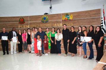 Foto - Solenidade de Posse dos Conselheiros Titulares gestão 2024 a 2028, na Câmara Municipal de Cajati