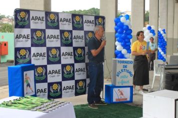 Foto - Torneio de Atletismo entres as APAES do Vale do Ribeira foi realizado no Centro de Eventos em Cajati