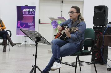 Foto - AGOSTO LILÁS- DIGA NÃO À VIOLÊNCIA CONTRA MULHER