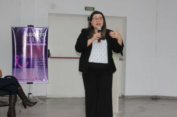 Foto - AGOSTO LILÁS- DIGA NÃO À VIOLÊNCIA CONTRA MULHER