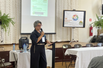 Foto - 14ª Pré-Conferências Municipais de Assistência Social “20 anos de SUAS”: Construção, Proteção e Resistência, no Salão Paroquial 