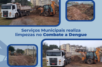 Serviços Municipais realiza na CDHU em Combate à Dengue