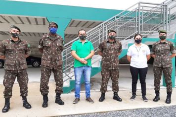 Prefeito realiza ato simbólico da entrega das chaves do Tiro de Guerra em Cajati, pioneiro no Vale do Ribeira