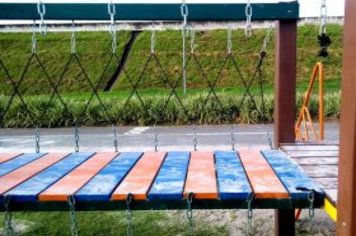 Novos parquinhos e academias ao ar livre são alvo de vandalismo e furtos