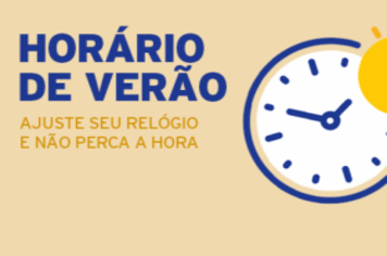Horário de verão começa neste domingo