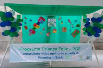 Programa Criança Feliz realiza ação de conscientização sobre a importância dos estímulos na Primeira Infância