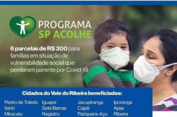 Cajati participa do Programa Acolhe SP