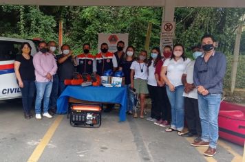 Cerimônia de entrega de equipamentos para Defesa Civil aconteceu no Paço municipal