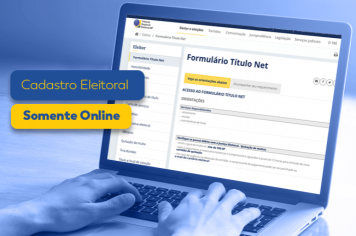 Justiça Eleitoral retoma cadastro on-line devido à pandemia do coronavírus