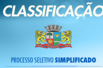 Processo seletivo simplificado Mais Alfabetização (DEC nº 001/18)