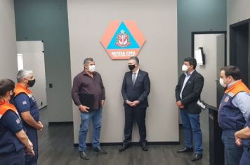 Prefeito assina convênio com a Coordenadoria Estadual de Proteção e Defesa Civil para obra em Cajati