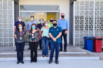 Prefeito Luiz Henrique Koga visita a Mosaic Fertilizantes em Cajati