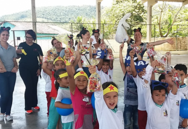 Ações da saúde municipal na semana da criança