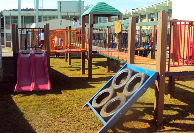 Cajati ganha novos parquinhos e academias ao ar livre