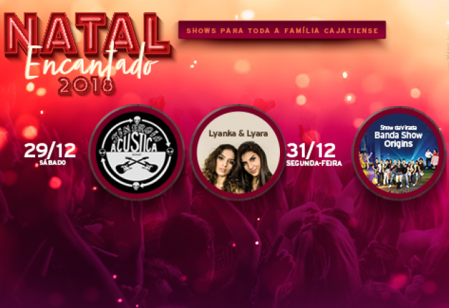 Atrações dos últimos dias do Natal Encantado 2018 em Cajati