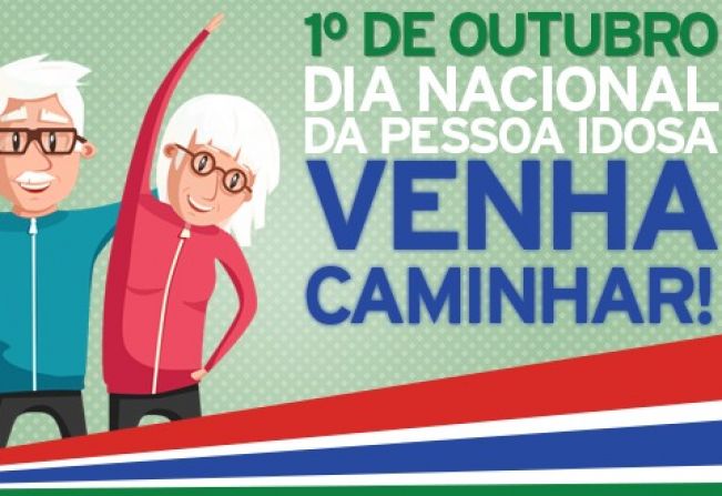 Caminhada lembra Dia Nacional do Idoso em Cajati