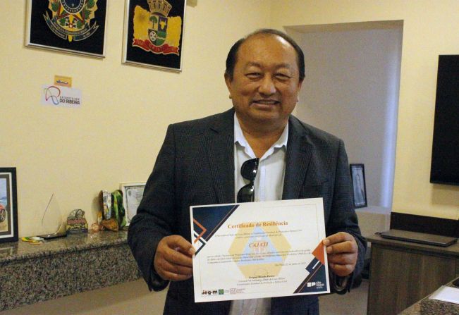 Cajati recebe o prêmio 