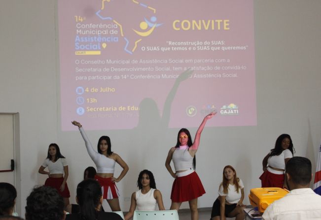 14º CONFERÊNCIA MUNICIPAL DE ASSISTÊNCIA SOCIAL FOI REALIZADA EM CAJATI