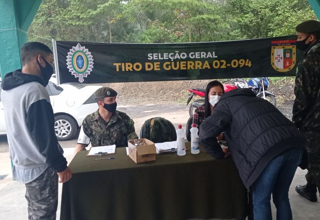 Tiro de Guerra de Cajati realiza Seleção Geral e inscrições seguem até 31 de agosto