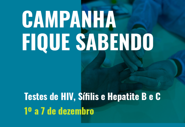 Cajati tem Campanha Fique Sabendo em dezembro 