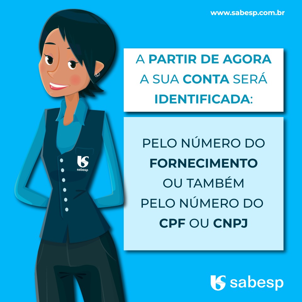 Notícia - Sabesp passa a entregar novo modelo de conta de água aos clientes  - Prefeitura Municipal de Cajati